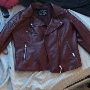 Leather jacket